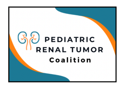 Pediatric renal tumor coalition logo. Elevate Childhood Cancer. Elevate wilms. wilms tumor.