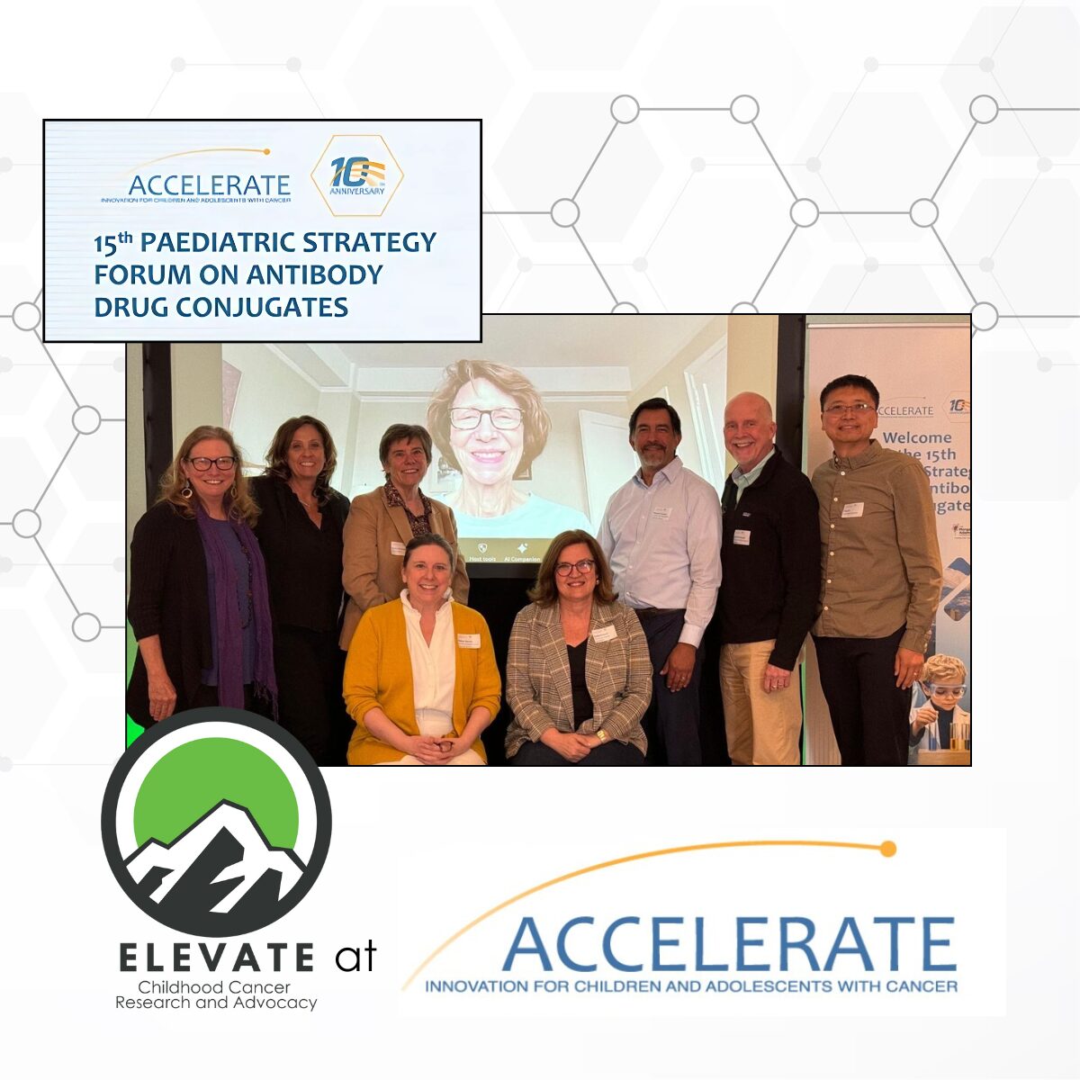 Elevate at Accelerate Accelerate, Childhood Cancer, Pediatric Cancer, elevate advocating.